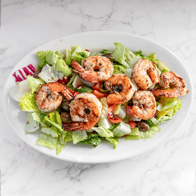 Large Shrimp Salad.