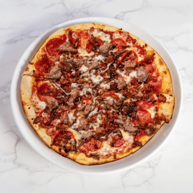 Giant Maximus Special Pizza.