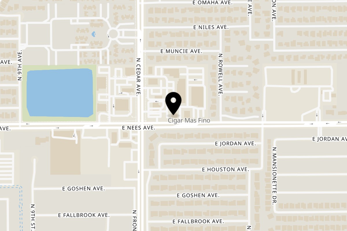 Map showing the location of DiCicco's Italian Restaurant DiCicco's - Nees on 1530 E Nees Ave in Fresno